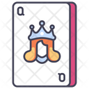 پیش‌نمایش فایل queen-card-2705356 از پک قمار
