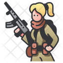 پیش‌نمایش فایل female-soldier-2844351 از پک میدان نبرد