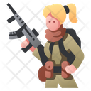 پیش‌نمایش فایل female-soldier-2844430 از پک میدان نبرد