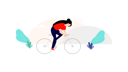 پیش‌نمایش فایل woman-riding-cycle-8449680 از پک مدرن
