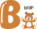 پیش‌نمایش فایل bear-11676043 از پک الفبای حیوانات