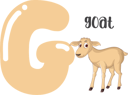 پیش‌نمایش فایل goat-11676048 از پک الفبای حیوانات