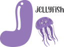 پیش‌نمایش فایل jellyfish-11676051 از پک الفبای حیوانات
