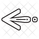 پیش‌نمایش فایل left-arrow-353 از پک پیکان بزرگ