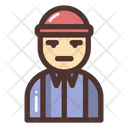 پیش‌نمایش فایل man-1893065 از پک آواتار (خط پر)