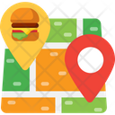 پیش‌نمایش فایل restaurant-map-4234843 از پک تحویل غذا