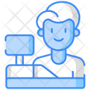 پیش‌نمایش فایل cashier-9604121 از پک غذا و خواربار