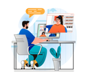 پیش‌نمایش فایل man-attending-virtual-business-meeting-4738113 از پک کسب و کار