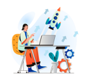 پیش‌نمایش فایل startup-launch-4738085 از پک کسب و کار