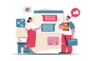 پیش‌نمایش فایل chat-marketing-4737515 از پک کسب و کار