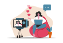 پیش‌نمایش فایل content-creator-recording-video-4737498 از پک کسب و کار