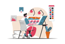 پیش‌نمایش فایل man-designer-doing-ui-designing-4737513 از پک کسب و کار