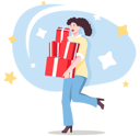 پیش‌نمایش فایل woman-holding-gift-box-4836346 از پک حرفه