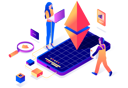 پیش‌نمایش فایل ethereum-mining-4836269 از پک ایزومتریک