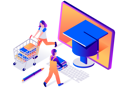 پیش‌نمایش فایل online-education-4836300 از پک ایزومتریک