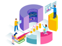 پیش‌نمایش فایل business-dashboard-4836220 از پک ایزومتریک