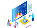 پیش‌نمایش فایل business-data-4836204 از پک ایزومتریک