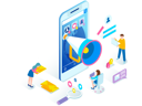 پیش‌نمایش فایل digital-marketing-4836208 از پک ایزومتریک