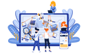 پیش‌نمایش فایل business-management-by-employees-4836631 از پک فعالیت‌های تجاری