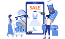پیش‌نمایش فایل online-sale-on-female-clothings-4836646 از پک فعالیت‌های تجاری