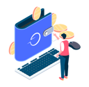 پیش‌نمایش فایل online-wallet-4841194 از پک کسب و کار