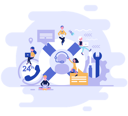 پیش‌نمایش فایل customer-support-4836846 از پک کسب و کار