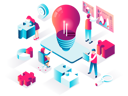 پیش‌نمایش فایل business-team-solving-problem-together-4836151 از پک ایزومتریک