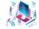 پیش‌نمایش فایل computer-programming-4836135 از پک ایزومتریک