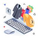 پیش‌نمایش فایل online-clothes-shopping-4836714 از پک خرید آنلاین