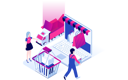 پیش‌نمایش فایل online-shopping-4866591 از پک ایزومتریک