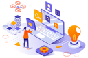 پیش‌نمایش فایل design-web-layout-4919820 از پک ایزومتریک