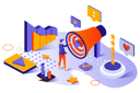 پیش‌نمایش فایل digital-marketing-4919813 از پک ایزومتریک
