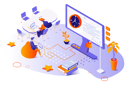 پیش‌نمایش فایل office-environment-on-deadline-4919796 از پک ایزومتریک