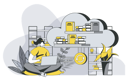 پیش‌نمایش فایل cloud-library-5021778 از پک حرفه