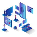 پیش‌نمایش فایل biometric-security-5227308 از پک ایزومتریک