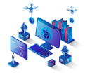 پیش‌نمایش فایل cryptocurrency-technology-5227316 از پک ایزومتریک
