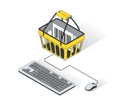 پیش‌نمایش فایل add-to-basket-5424544 از پک خرید آنلاین