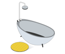 پیش‌نمایش فایل bathtub-5424661 از پک خدمات هتل
