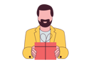 پیش‌نمایش فایل man-carry-gift-5415347 از پک خرید