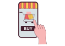 پیش‌نمایش فایل online-buy-5415349 از پک خرید