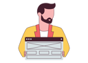 پیش‌نمایش فایل male-web-designer-5415420 از پک توسعه وب
