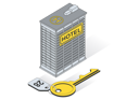 پیش‌نمایش فایل hotel-room-key-5425233 از پک سفر