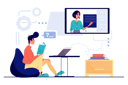 پیش‌نمایش فایل boy-attending-online-class-5424948 از پک حرفه