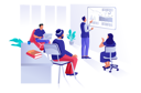 پیش‌نمایش فایل colleagues-watch-presentation-in-office-5756460 از پک مجموعه متنوع