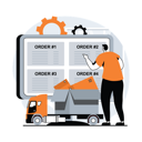 پیش‌نمایش فایل order-management-5769301 از پک تحویل