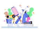 پیش‌نمایش فایل beauty-tools-6021107 از پک متنوع و مفهوم