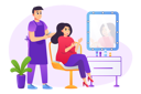پیش‌نمایش فایل hairdresser-haircut-and-styling-to-client-sitting-in-chair-in-front-of-mirror-6021091 از پک سبک زندگی مردم