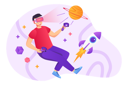 پیش‌نمایش فایل man-in-vr-glasses-and-playing-vr-game-6021097 از پک سبک زندگی مردم