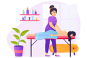 پیش‌نمایش فایل woman-taking-back-massage-to-client-6021090 از پک سبک زندگی مردم