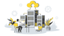 پیش‌نمایش فایل cloud-data-center-6430943 از پک مجموعه متنوع
